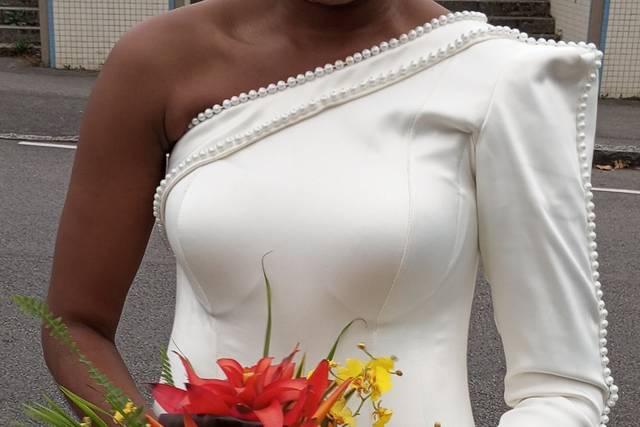 Bouquet de Mariée exotique