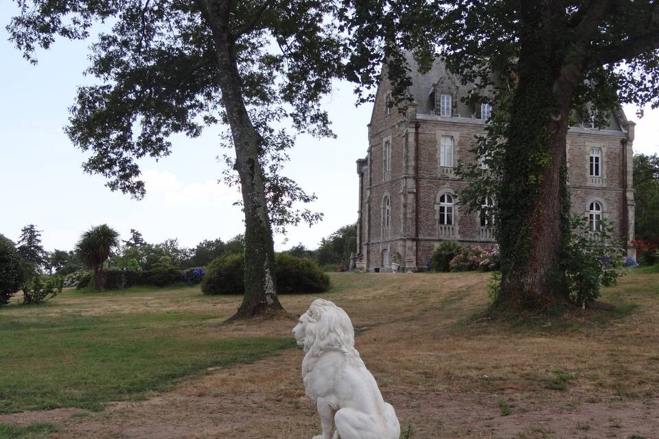 Vue du château