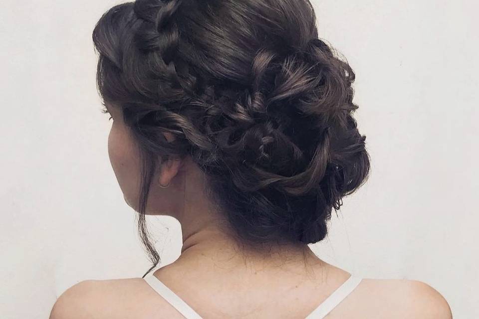 Chignon bohème