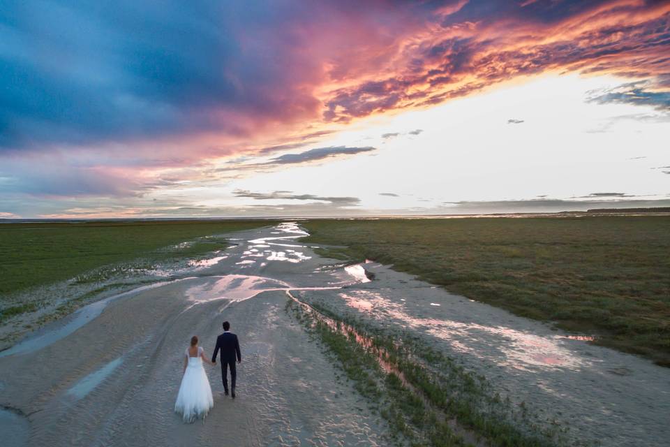 Trash The Dress sur la plage