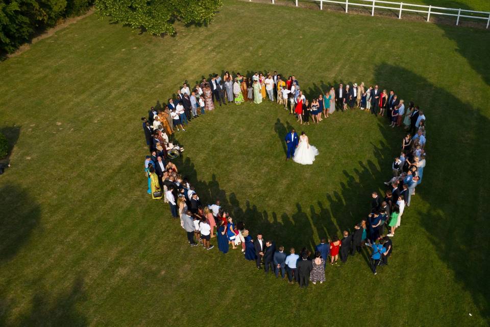 Coeur en drone