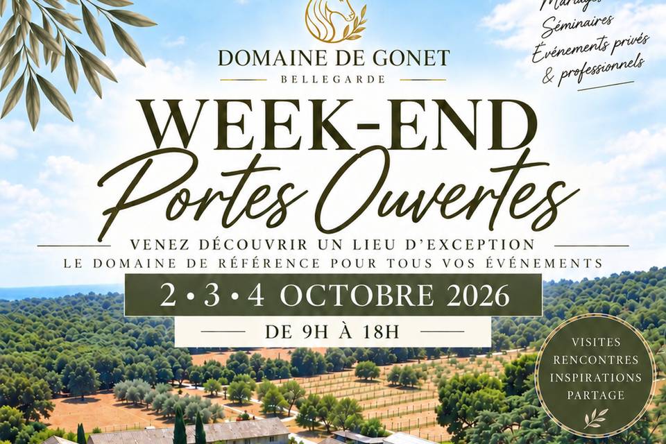 Week-end Portes Ouvertes