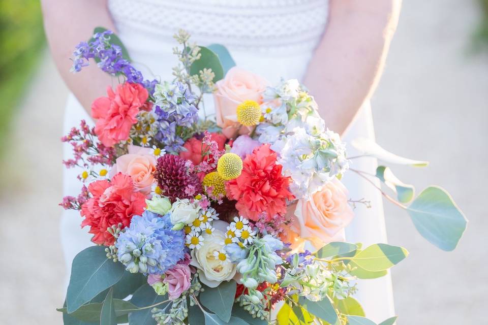 Le bouquet de la mariée