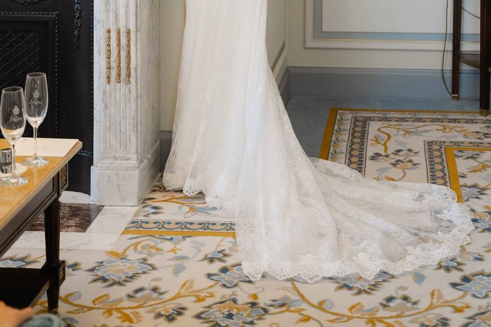 Détails robe