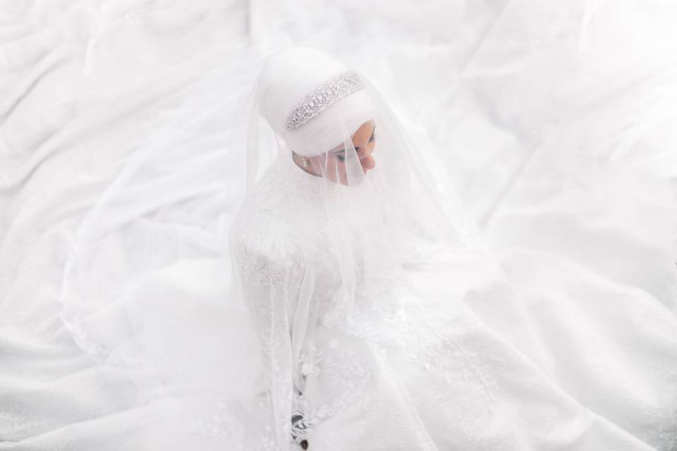 Photo de la mariée