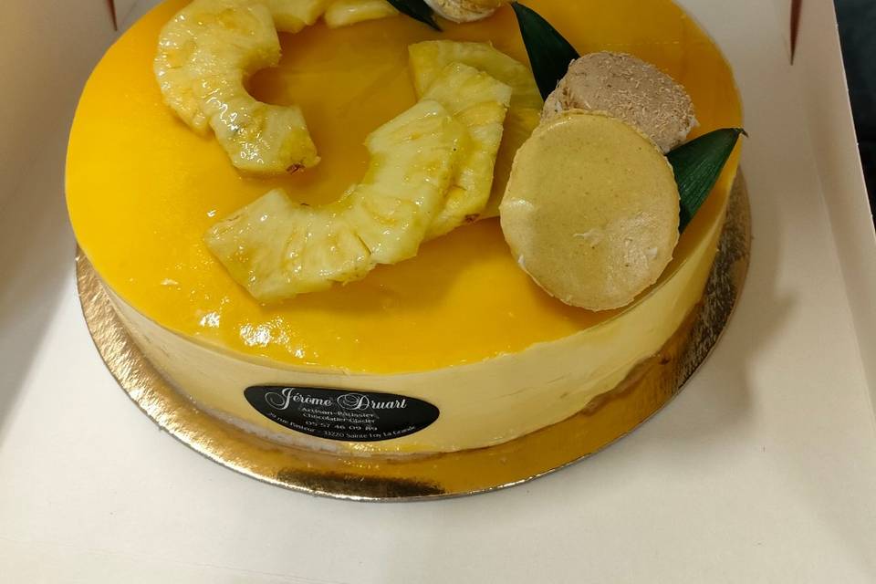 Gâteaux exotique fait maison