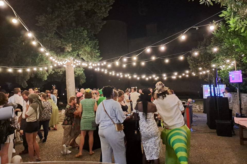 Terrasse d'été les cabanes dan