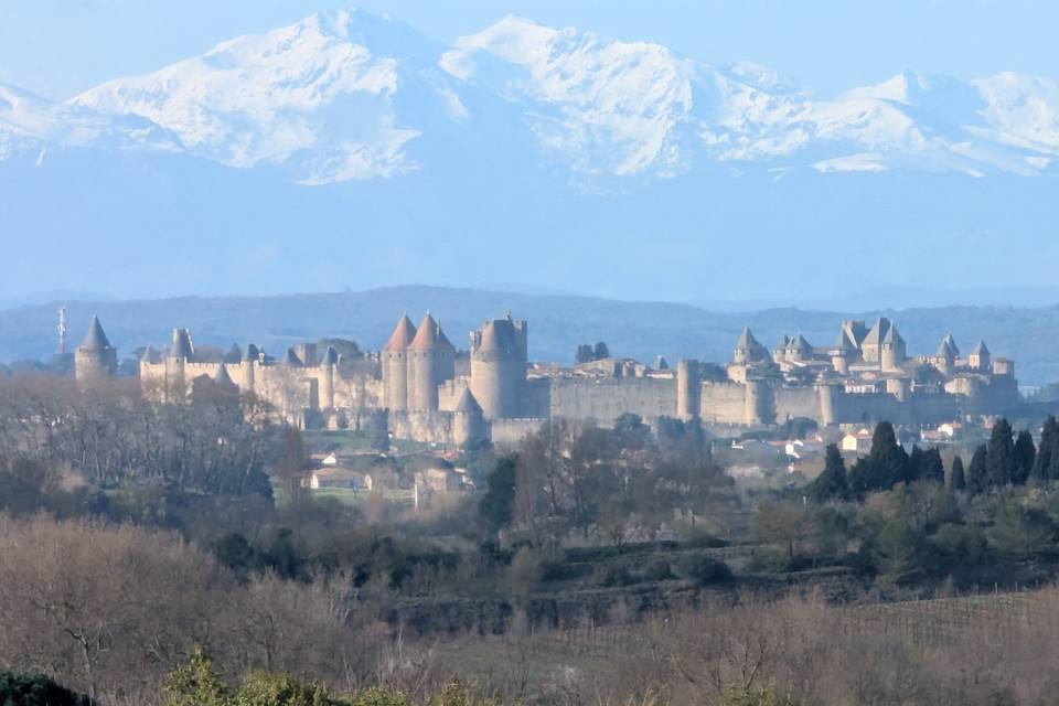 Vue sur la cité