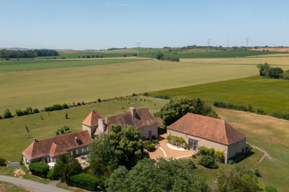 Vue Aérienne Domaine D'Oletta