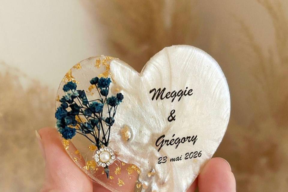 Magnet Love Bleuet