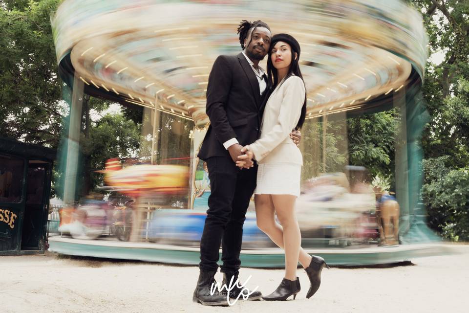 Photos de couple, urbain