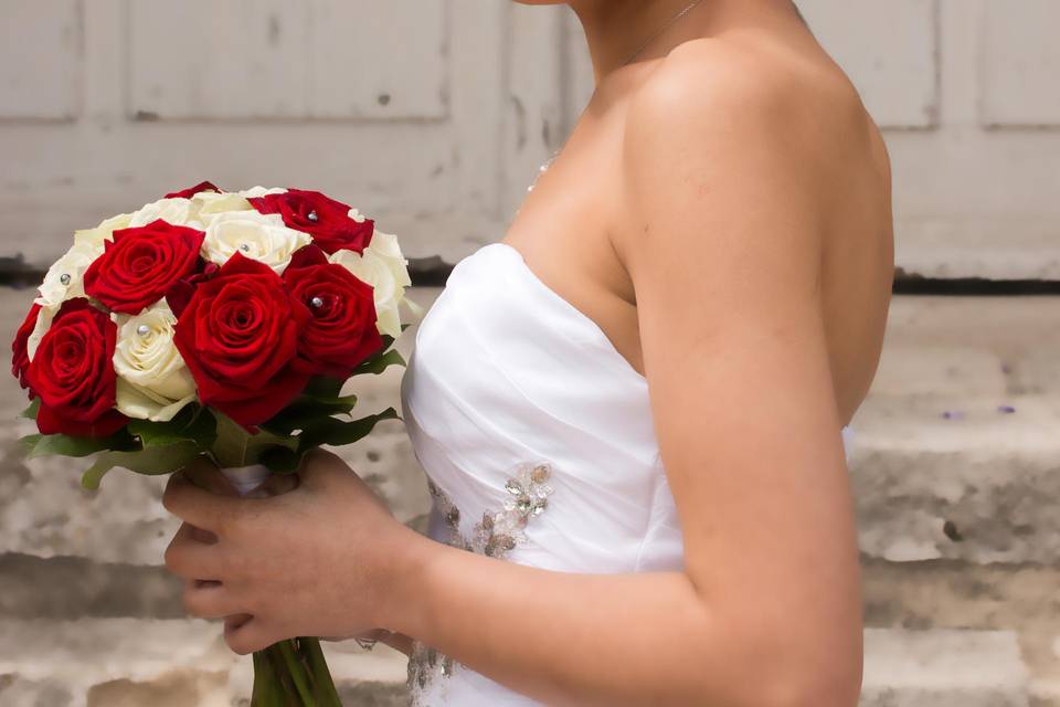 Pose mariée