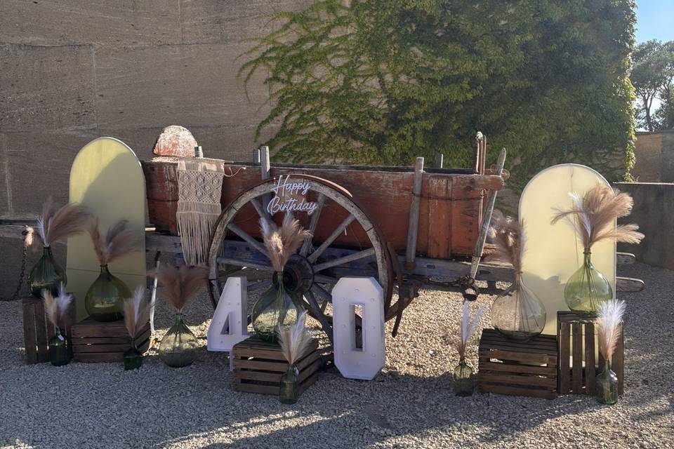 Décoration pour des 40ans