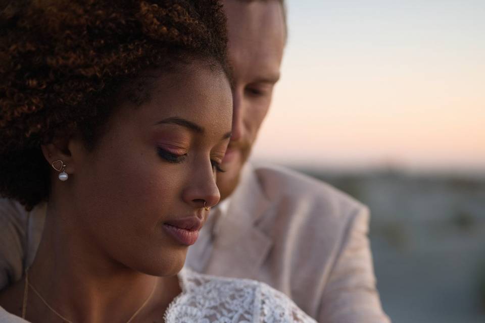 Elopement dans les dunes