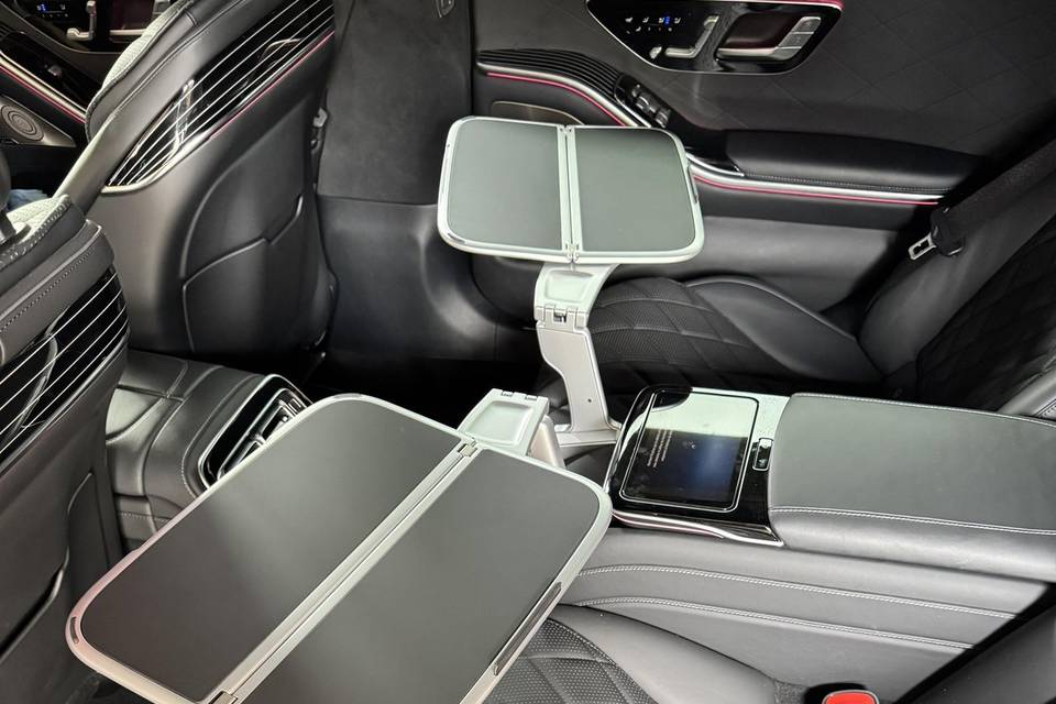 Mercedes S Avec Tablette