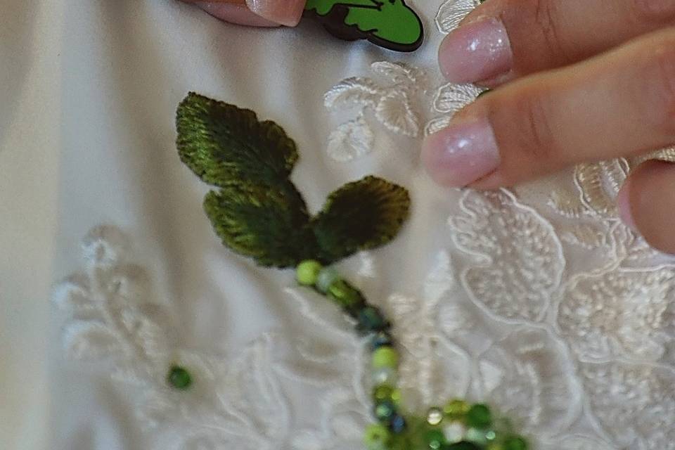 Détail robe