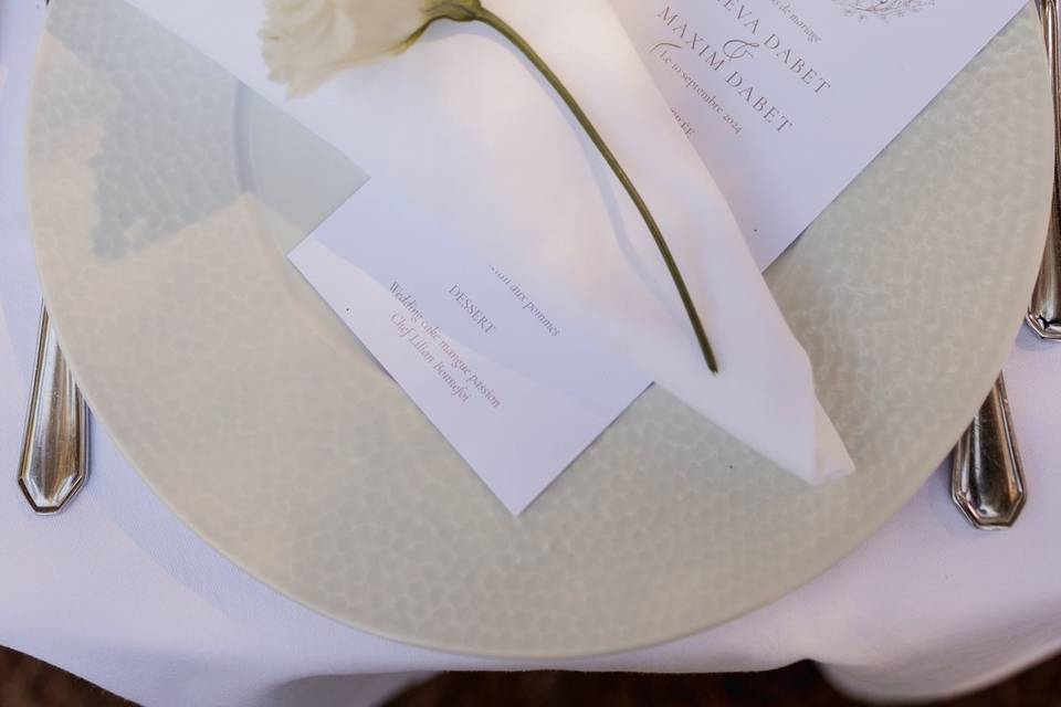 Table reception