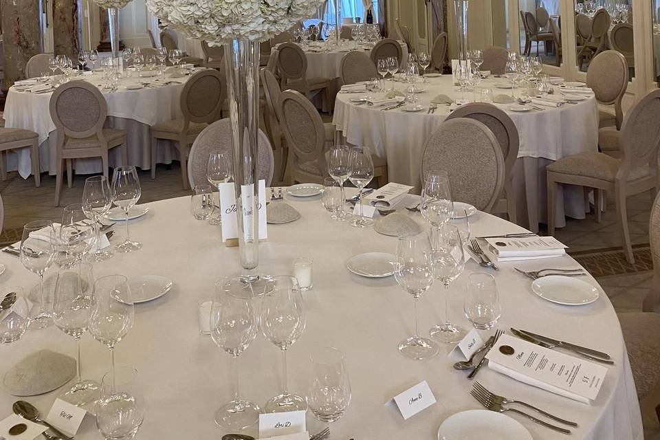 Centre de table haut