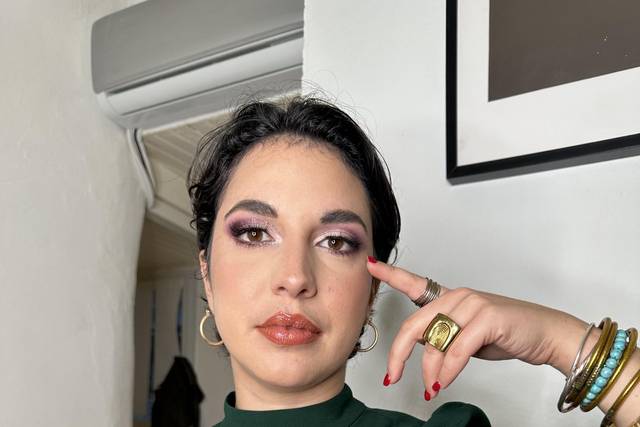 Smokey violet