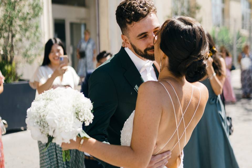 Robe de Mariée Sur Mesure