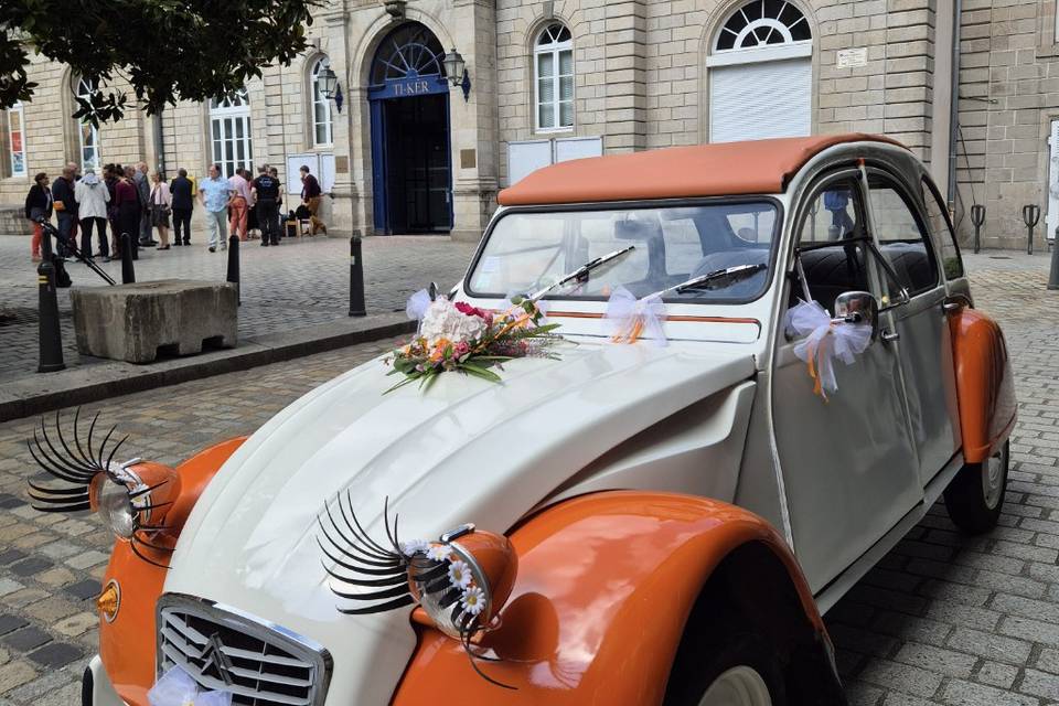 Devant mairie Quimper