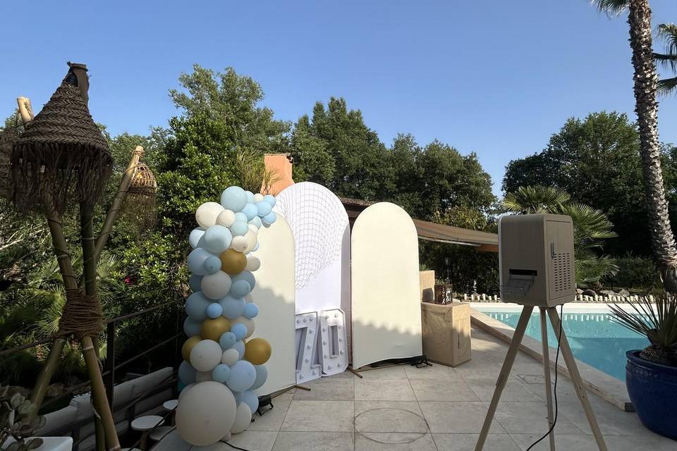 Anniversaire photocall