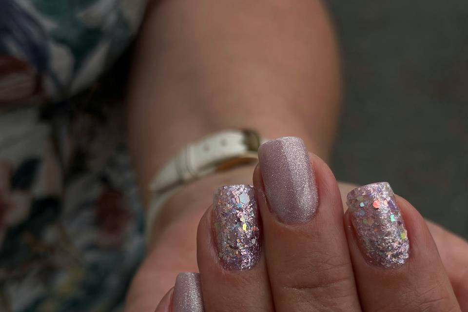 Incrustation paillettes