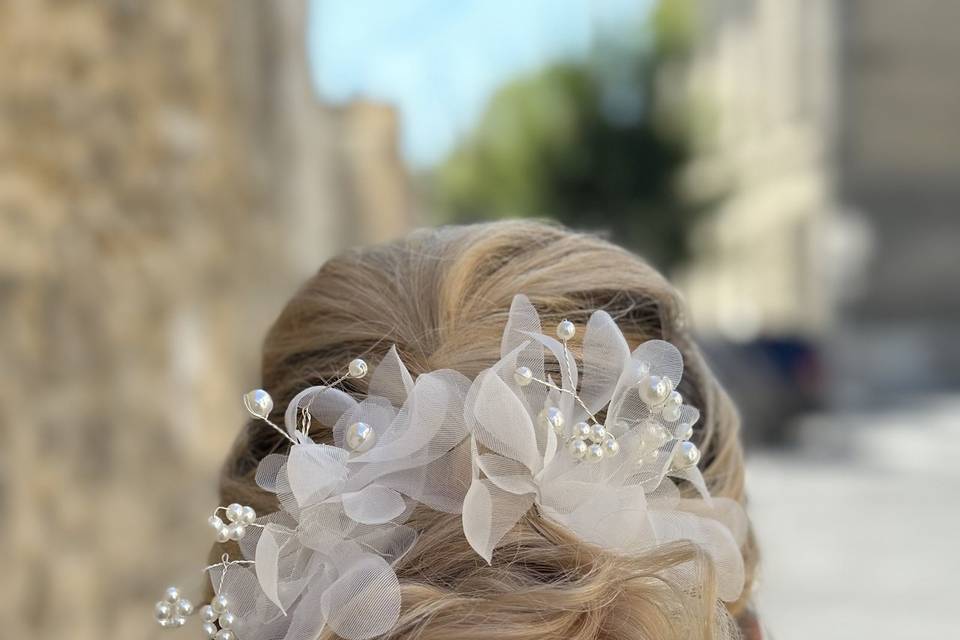 Chignon bohème