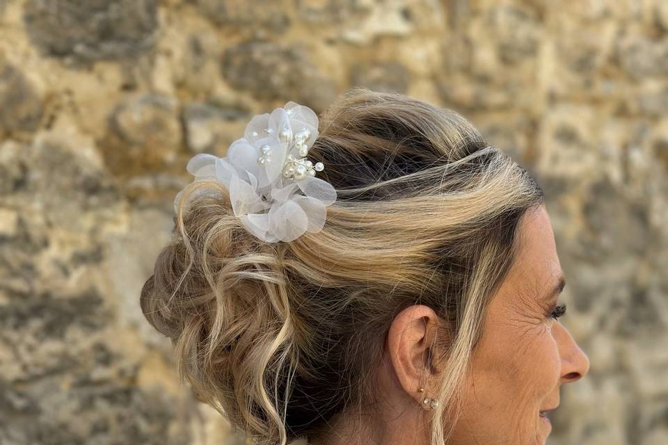 Chignon bohème