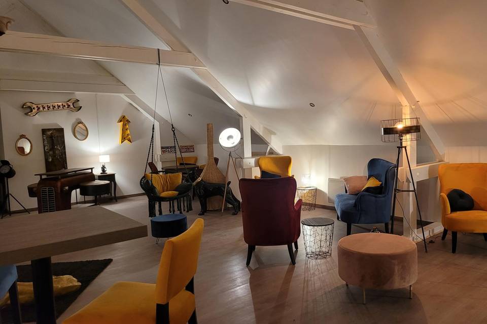 Espace lounge