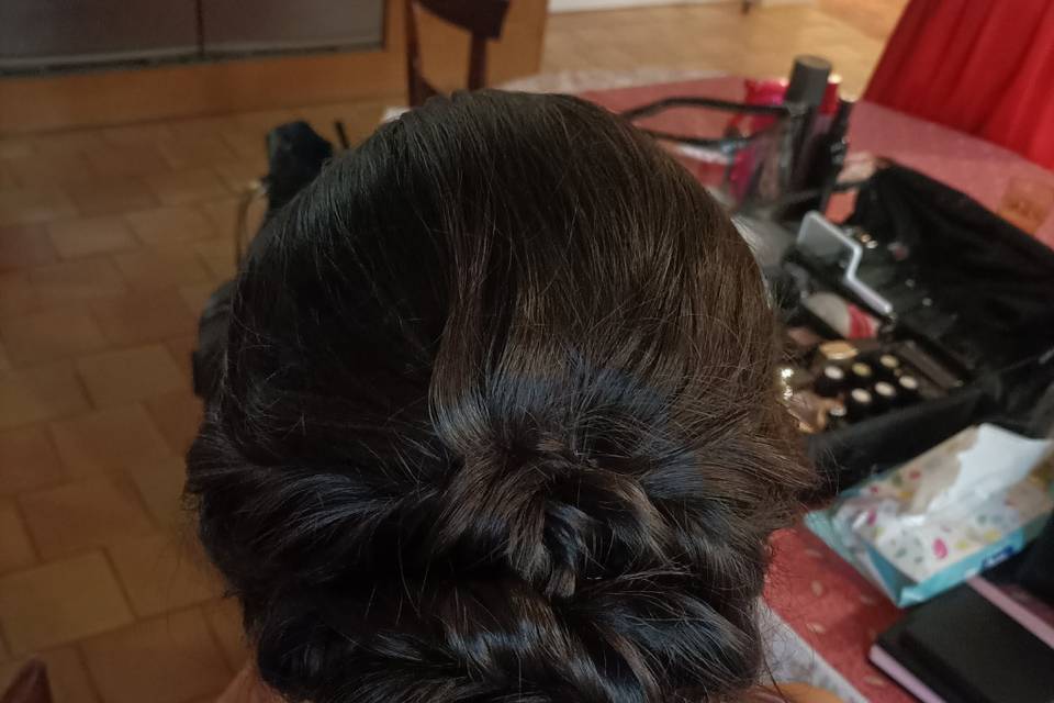 Chignon mariée