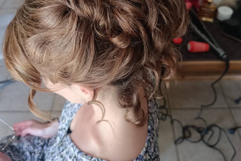 Chignon haut