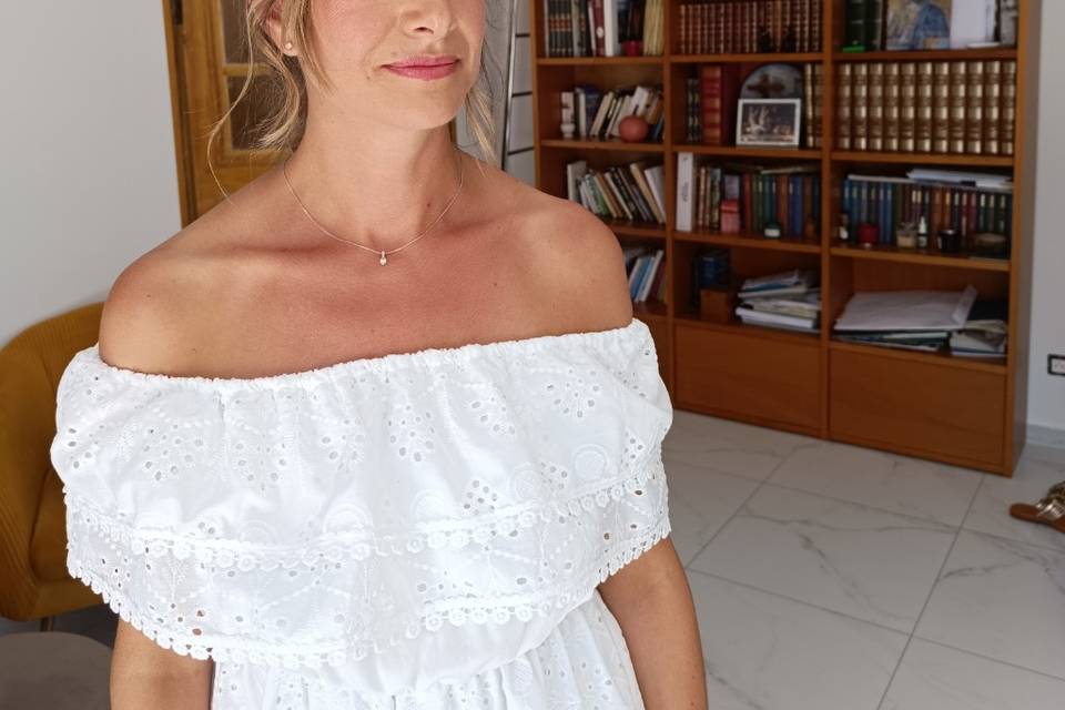 Maquillage et coiffure mariée