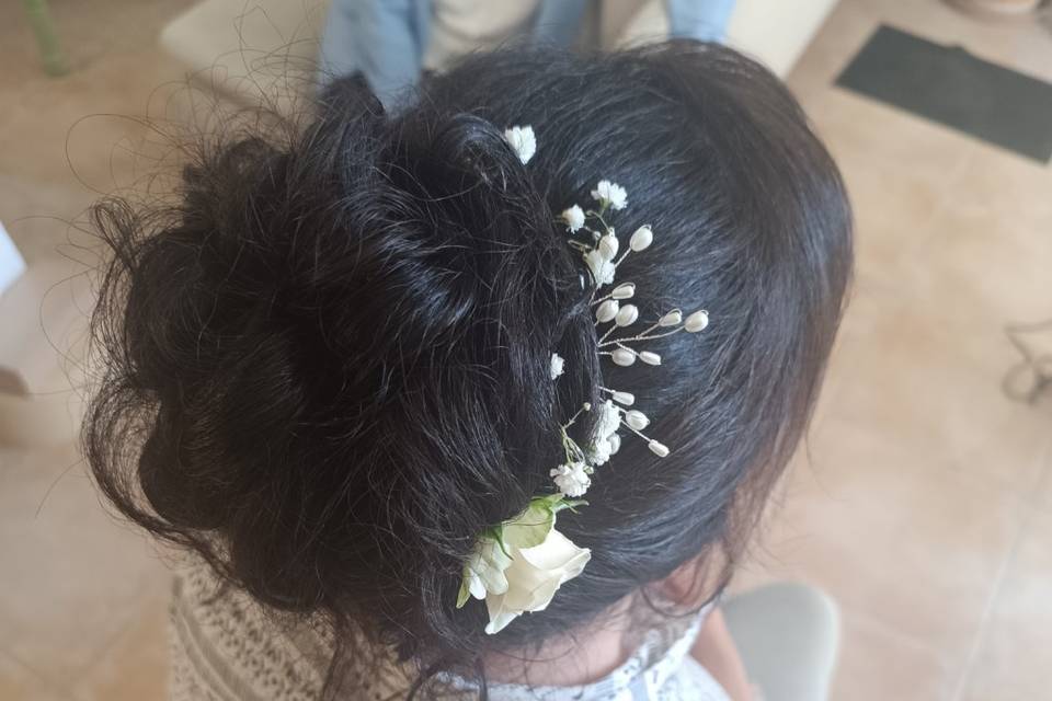 Chignon haut