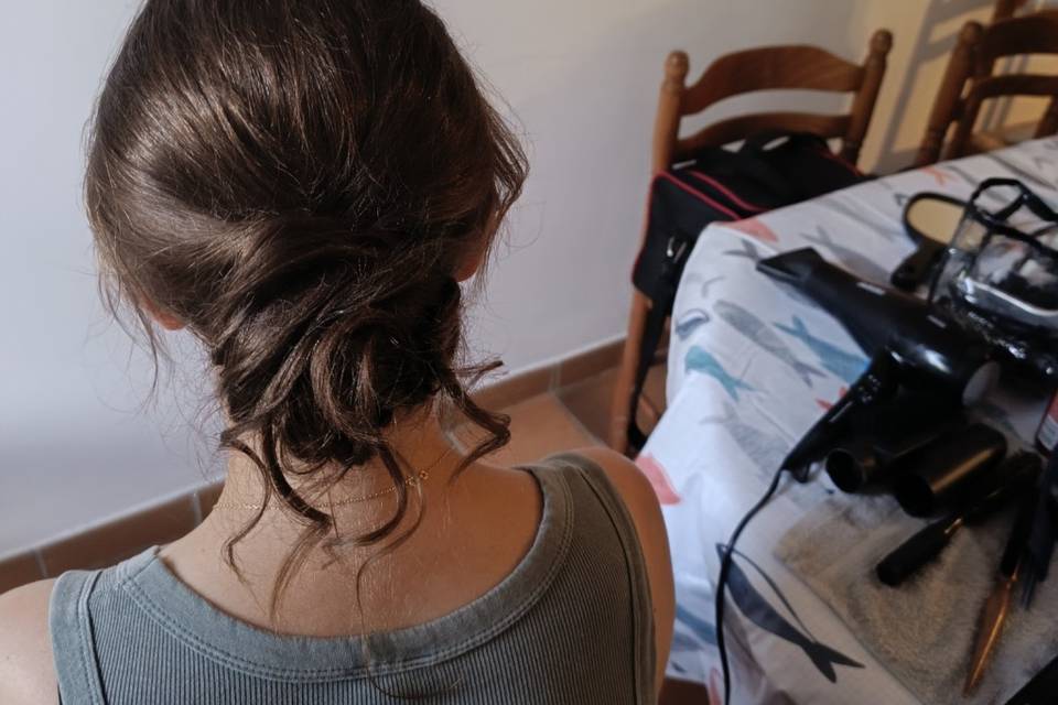 Chignon bas