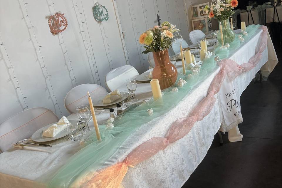 Table d'honneur