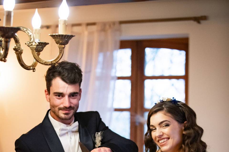 Découpe du gâteau
