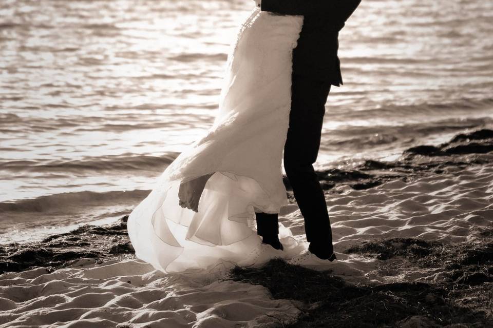 Danse sur la plage