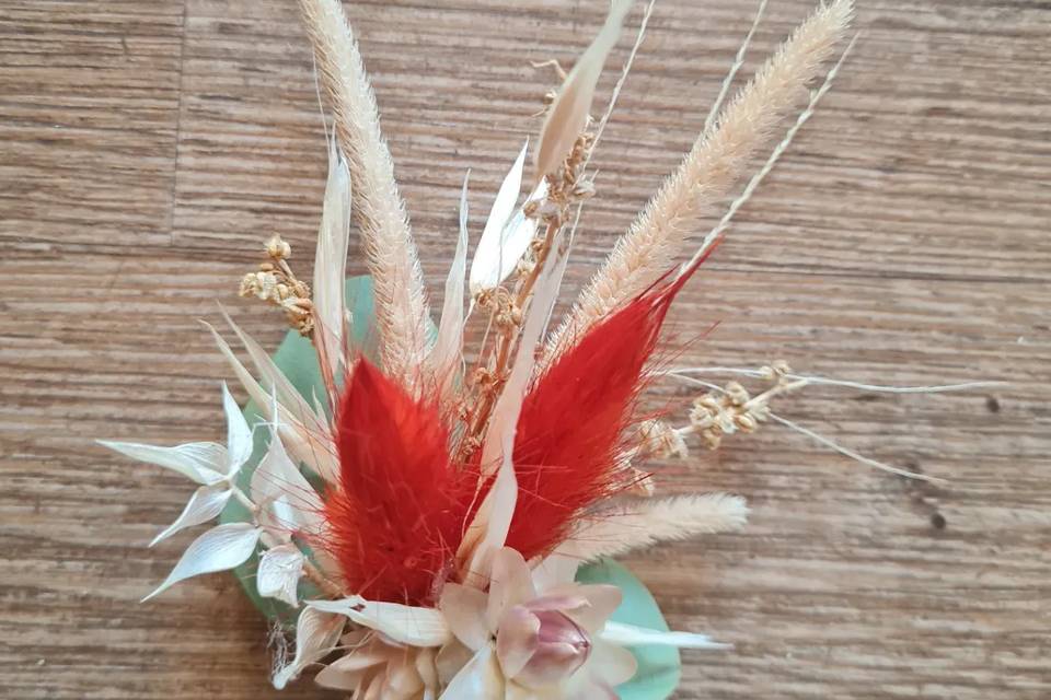 Boutonnière séchée