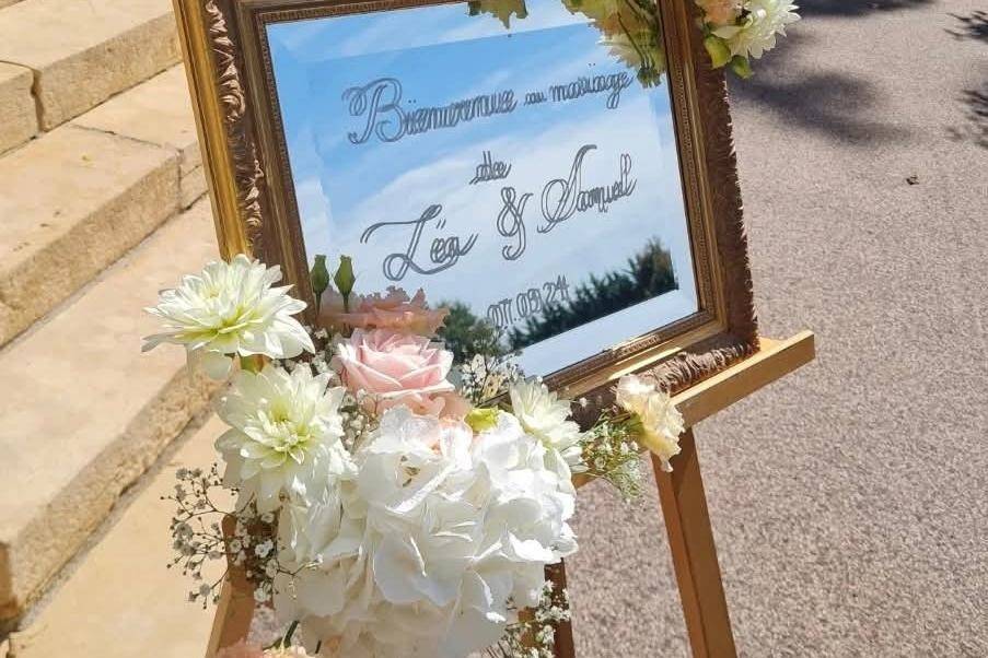 Panneau de bienvenue