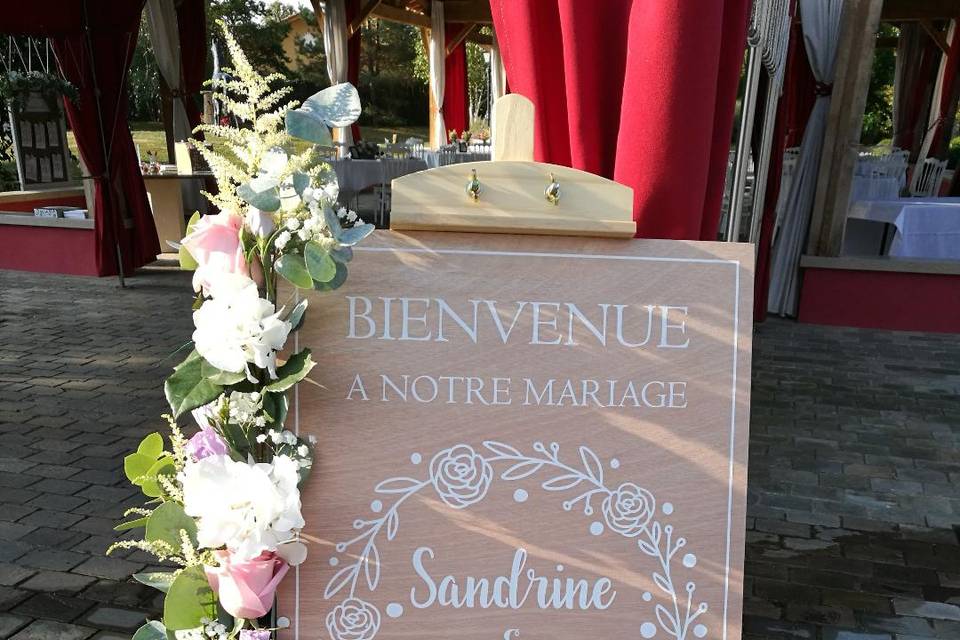 Panneau de Bienvenue