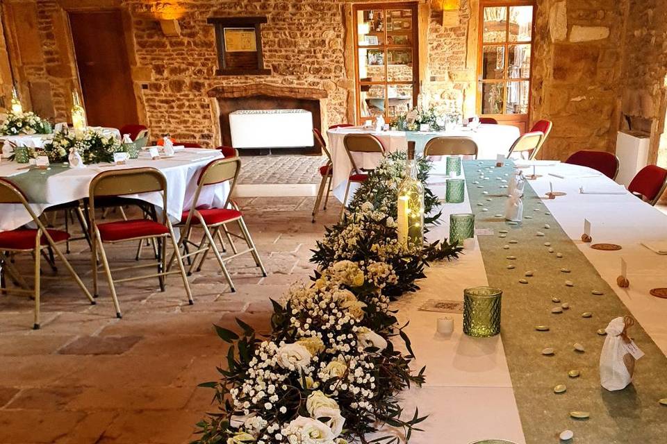 Table d'honneur