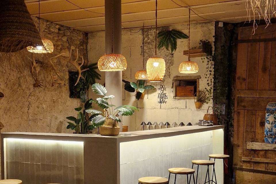 Bar dans la grange