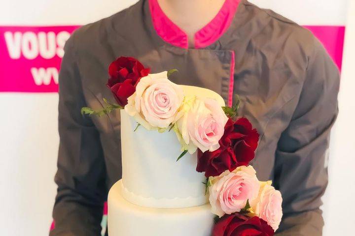 Cake design et fleurs nature