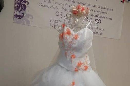 Robe de mariée Corail
