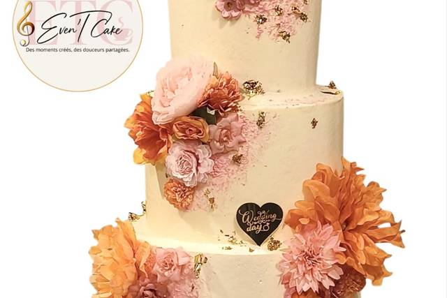 Wedding cake fleurit
