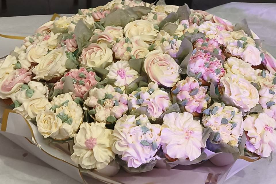 Bouquet de cupcakes