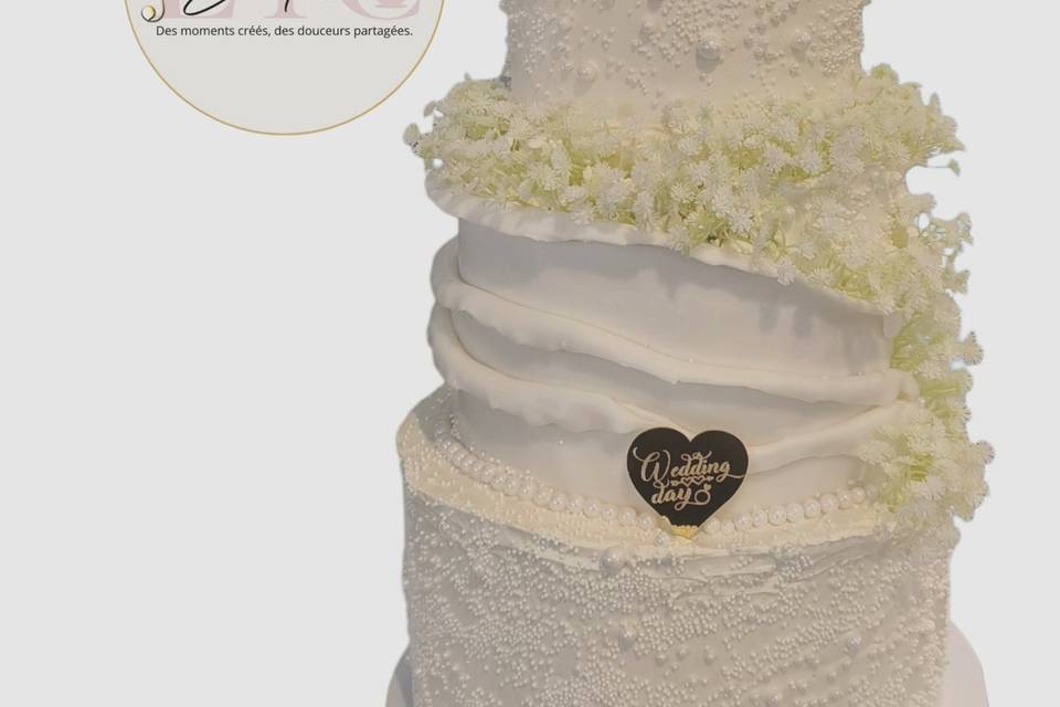 Wedding cake chic et élégant