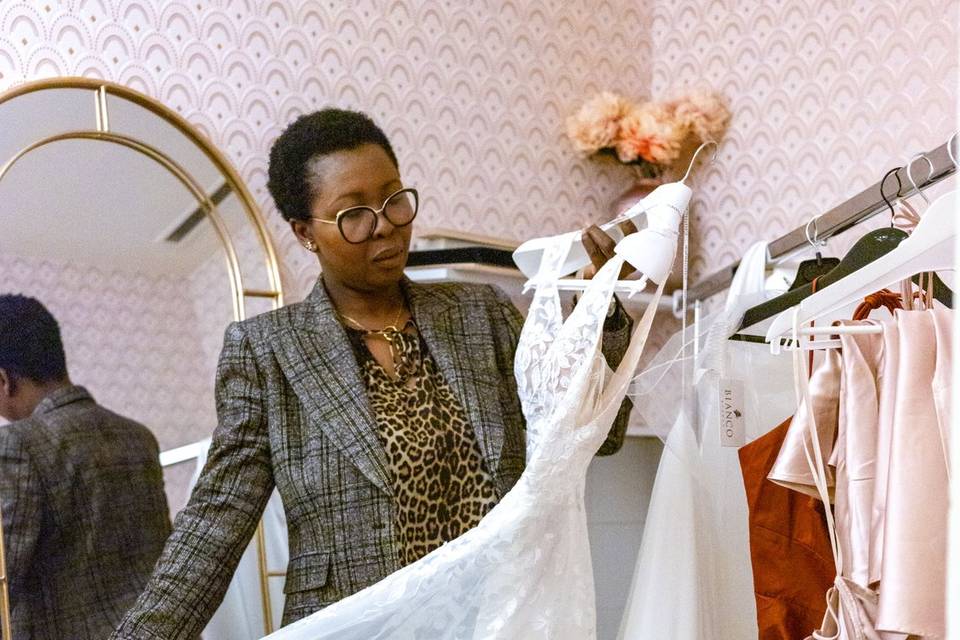 DetailRobe de Mariée