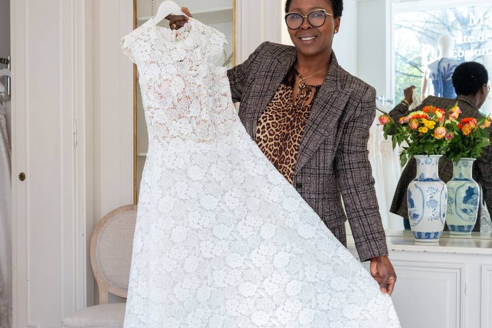 DetailRobe Fleurie